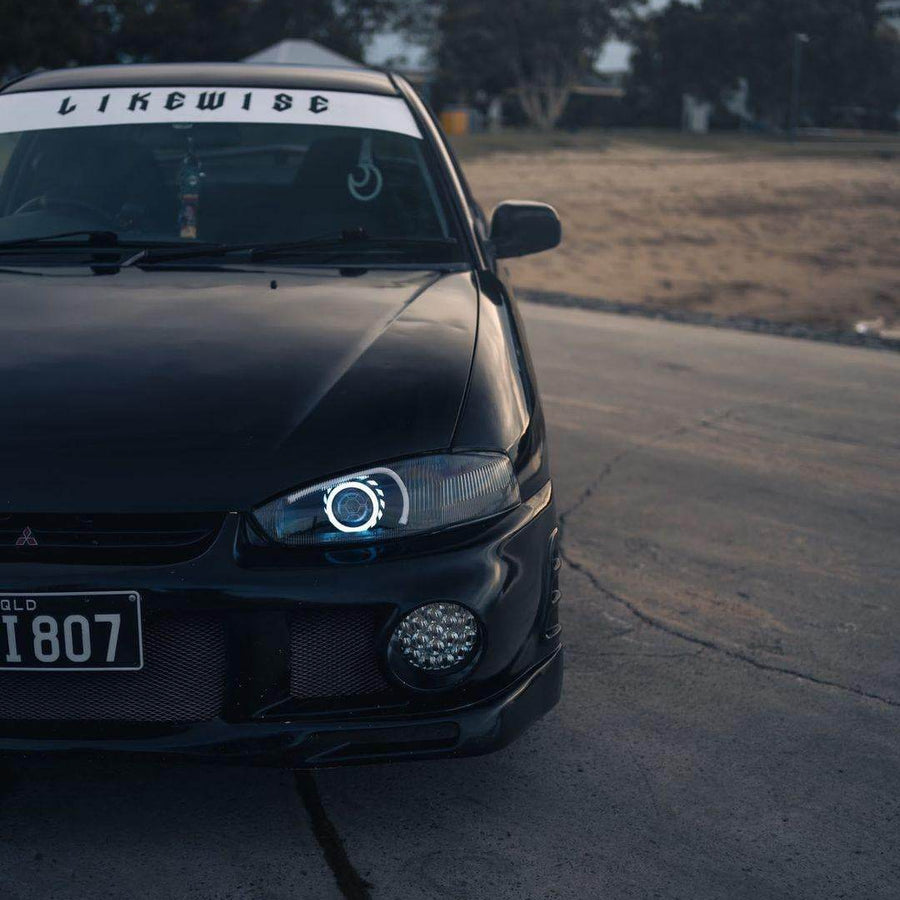 SS Customs QLD offers premium LED headlights for Mitsubishi