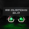 7x5 ANGRY EYE Mini Bi-LED Projector Custom Headlights