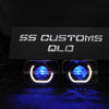 7x5 ANGRY EYE Mini Bi-LED Projector Custom Headlights