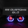 7x5 ANGRY EYE Mini Bi-LED Projector Custom Headlights