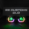 7x5 ANGRY EYE Mini Bi-LED Projector Custom Headlights