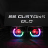 7x5 ANGRY EYE Mini Bi-LED Projector Custom Headlights