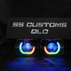 7x5 ANGRY EYE Mini Bi-LED Projector Custom Headlights