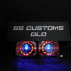 Turbine 5X7 Mini Bi-LED Projector Custom Headlights