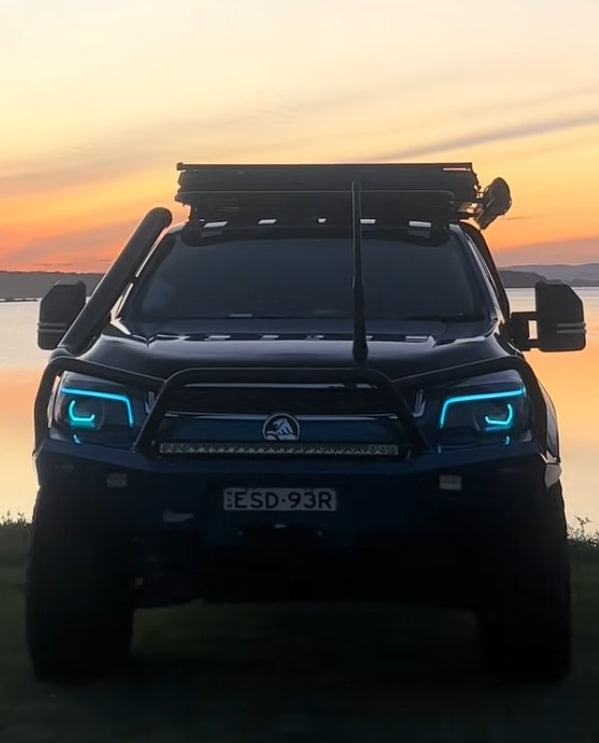 Holden Colorado RG angry eye 2012-2016