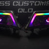 Nissan Navara D23 NP300 SL,ST,STX DX,RX custom headlights 2015 - onwards