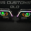 Nissan Navara D23 NP300 custom headlights 2015 - onwards