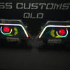 Nissan Navara D23 NP300 custom headlights 2015 - onwards