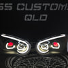 Subaru Impreza WRX Blobeye DRL headlights