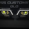 Nissan Navara D23 NP300 custom headlights 2015 - onwards