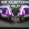 Nissan Navara D23 NP300 SL,ST,STX DX,RX custom headlights 2015 - onwards