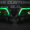 Nissan Navara D23 NP300 SL,ST,STX DX,RX custom headlights 2015 - onwards