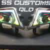 Nissan Navara D23 NP300 SL,ST,STX DX,RX custom headlights 2015 - onwards