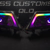 Nissan Navara D23 NP300 SL,ST,STX DX,RX custom headlights 2015 - onwards