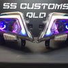 Nissan Navara D23 NP300 SL,ST,STX DX,RX custom headlights 2015 - onwards