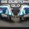 Nissan Navara D23 NP300 SL,ST,STX DX,RX custom headlights 2015 - onwards