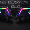 Nissan Navara D23 NP300 SL,ST,STX DX,RX custom headlights 2015 - onwards