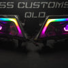 Nissan Navara D23 NP300 SL,ST,STX DX,RX custom headlights 2015 - onwards