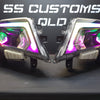 Nissan Navara D23 NP300 SL,ST,STX DX,RX custom headlights 2015 - onwards