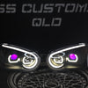 Subaru Impreza WRX Blobeye DRL headlights