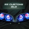 Holden VE Commodore Series 1-2 Quad projectors Custom Headlights