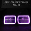 7x5 Mini Bi-LED Projector Custom Headlights - Square