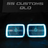 7x5 Mini Bi-LED Projector Custom Headlights - Square