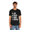 Eat Sleep Race Repeat - Unisex Jersey Short Sleeve Tee