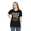 Girls That Like Fast Cars Are Not Weird - Unisex Jersey Short Sleeve Tee