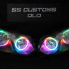 Volkswagen Golf MK6 Circle Halos Custom LED Headlights