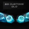 Volkswagen Golf MK6 Circle Halos Custom LED Headlights