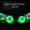 Volkswagen Golf MK6 Circle Halos Custom LED Headlights