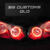 Volkswagen Golf MK6 Circle Halos Custom LED Headlights